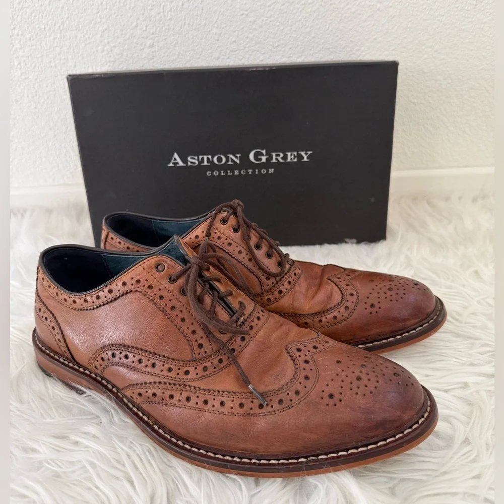 Aston Grey Boyle Oxfords